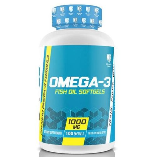 Muscle Rulz Omega 3 Fish Oil - 120 Softgel Capsules