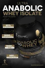 Kevin Levrone Anabolic Iso Whey - 2kgs.