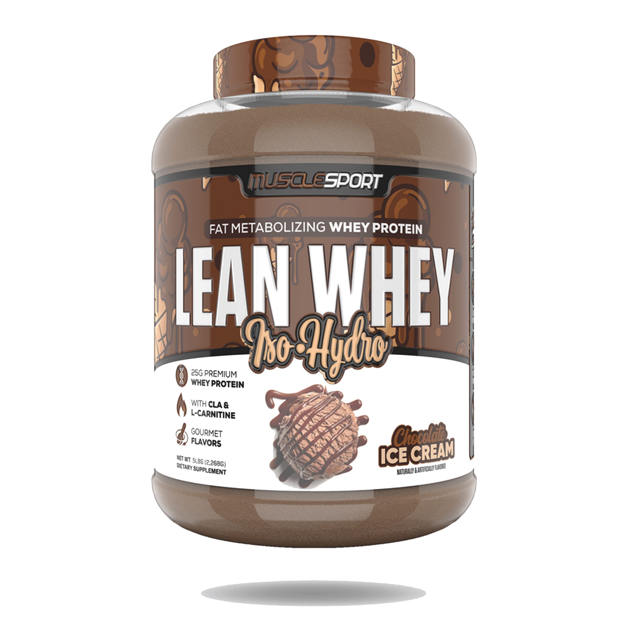 Musclesport Lean Whey Iso-Hydro 5lbs.